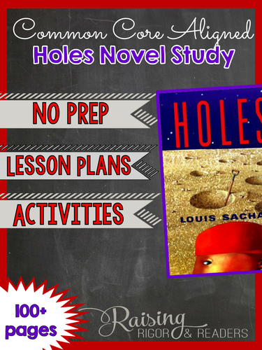 Holes Novel Study