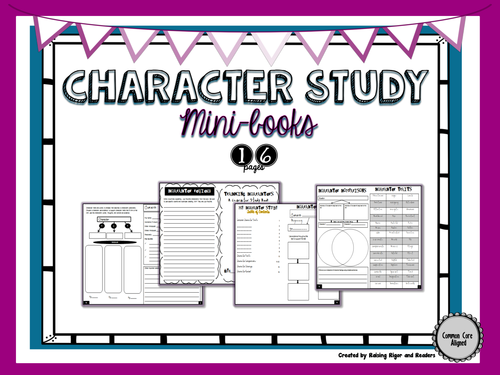 Character Study Book