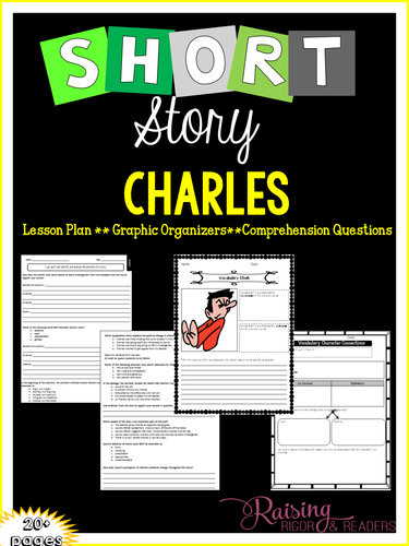 Short Story Lesson Plan - "Charles" | Teaching Resources