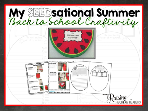 FREEBIE - My "SEED"sational Summer