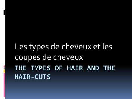 Les cheveux | teaching resources