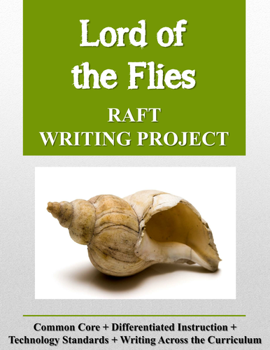 Lord of the Flies RAFT Writing Project + Rubric 