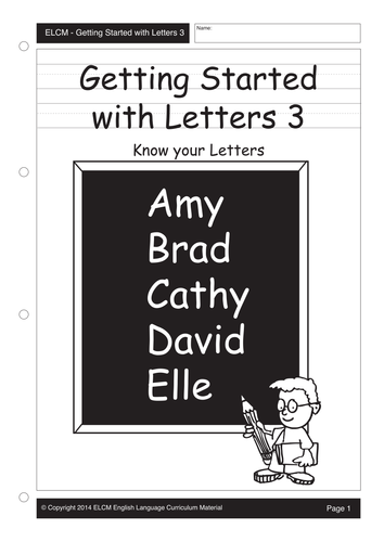 Sounds and Letters go together (55 pages)