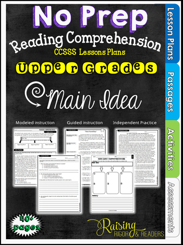 Determining the Main Idea 