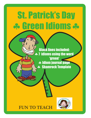 St Patrick's Day Green Idioms
