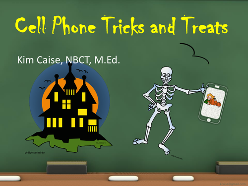 Kim's Cell Phone Presentation for the DEN Virtual Conference