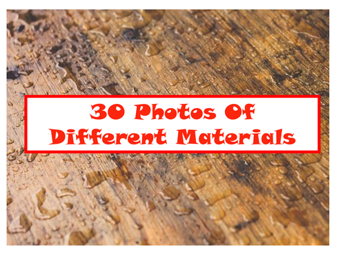 30 Photos Of Different Materials