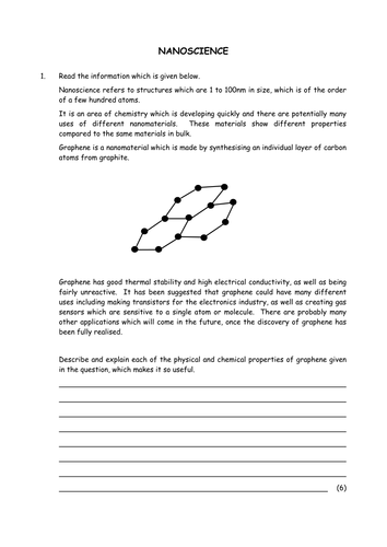 Chemistry: Nanoscience