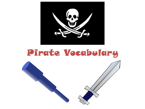 30 Images To Learn Pirate Vocabulary!