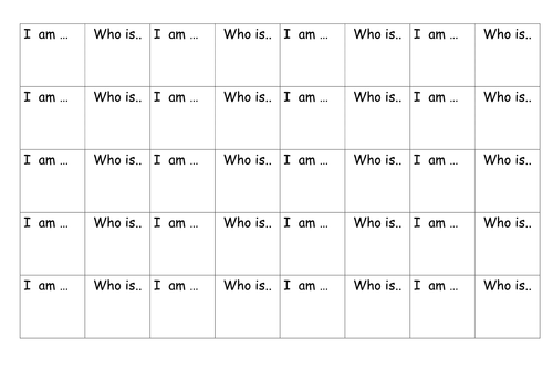 Times Table Class Activity