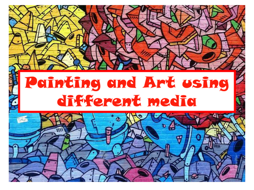 30 Photos Of Painting and Art using different media
