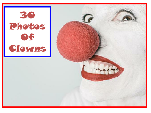 30 Photos Of Clowns | Teaching Resources