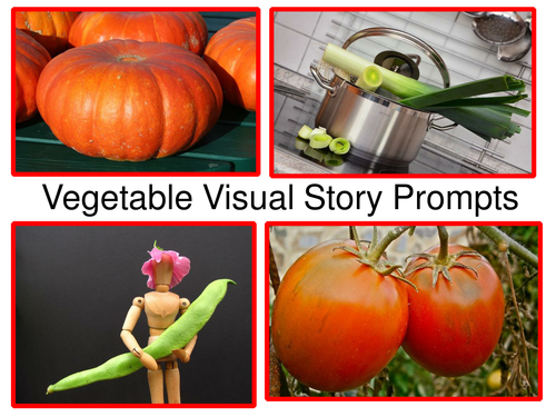 Vegetable Visual Story Prompts