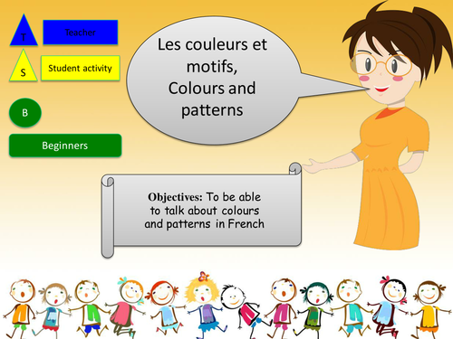 French Colors / Les couleurs en français