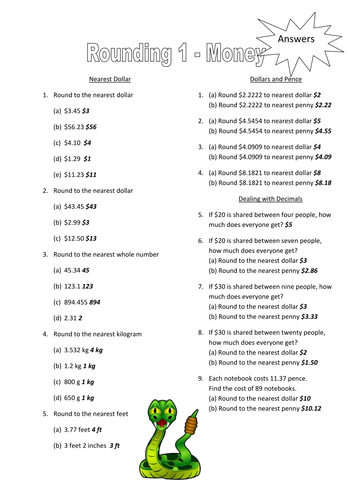 Rounding Introduction