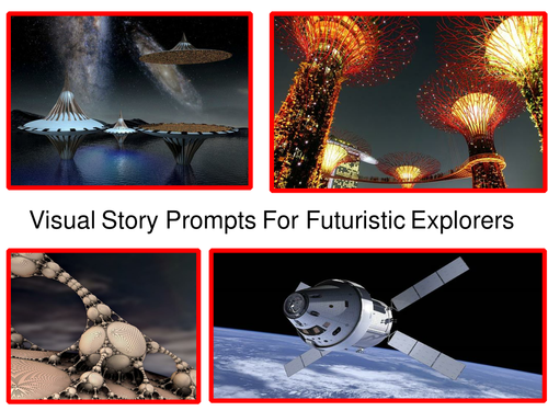 Visual Story Prompts For Futuristic Explorers