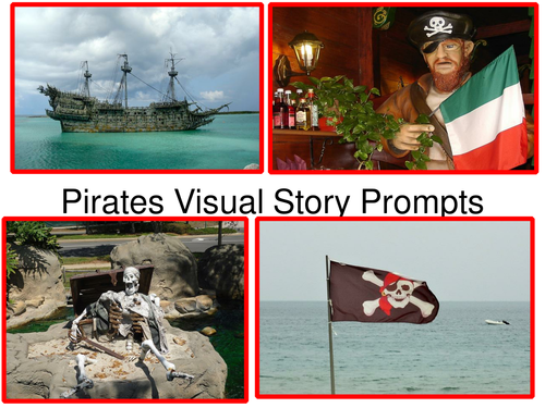 Pirates Visual Story Prompts