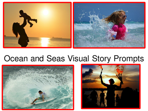 Ocean and Seas Visual Story Prompts