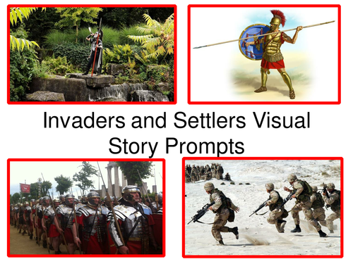 Invaders and Settlers Visual Story Prompts
