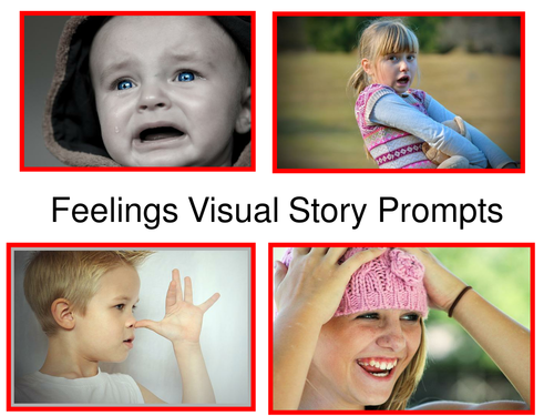 Feelings Visual Story Prompts