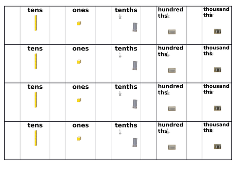 Number expander TEACHER size A3