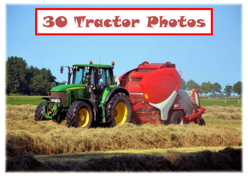 30 Tractor Photos PowerPoint Presentations