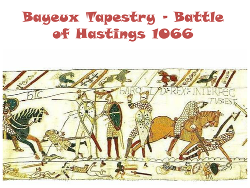 The Total Bayeux Tapestry As A PowerPoint Presentation...