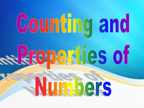 Year 2 Summer Term Week 8 (There is no Week 7 - holidays) - Counting and Properties of numbers