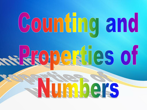 Year 2 Summer Term Week 1 Counting and Properties of numbers