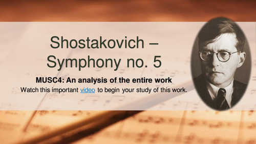 A Complete Analysis of Shostakovich's Symphony No. 5