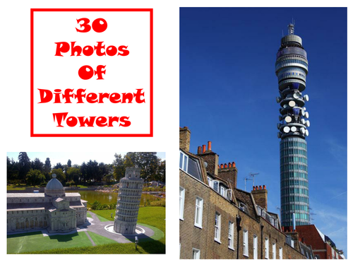 30 Tower Photos PowerPoint Presentation