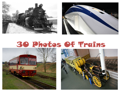 30 Train Images And Photos PowerPoint Presentation.