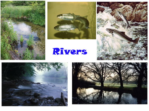 32 Images Of Rivers, River Activies And Habitats PowerPoint Presentation