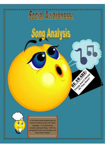 Social Awareness: Analyzing Songs for Powerful Messages