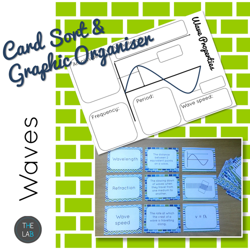 Waves Card Sort & Graphic Organiser