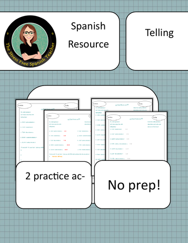 Printables La Hora Worksheet time in spanish la hora practice worksheets by laprofesorafrida teaching resources tes