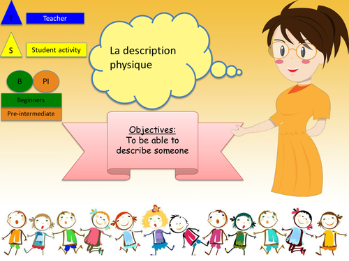 French physical description / La description physique en français