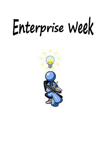 Enterprise week booklet - Adaptable for all ages