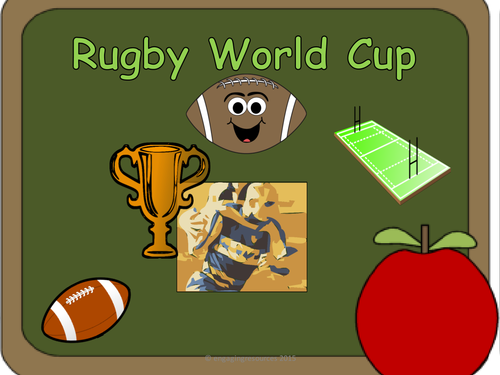 Rugby World Cup 2015 themed geography, literacy and numeracy activities