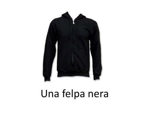 I vestiti / clothes