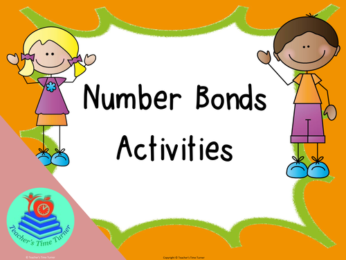 Number bonds activities