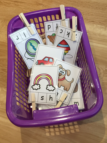 Starting sounds clip cards