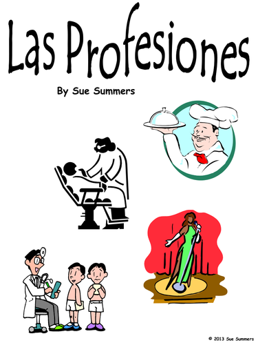 58 Professions Presentation, Flashcards or Signs for Any Language