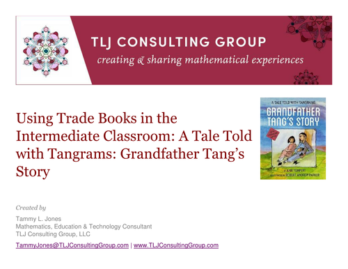 Math Literacy-Intermediate-Grandfather Tangs Story 