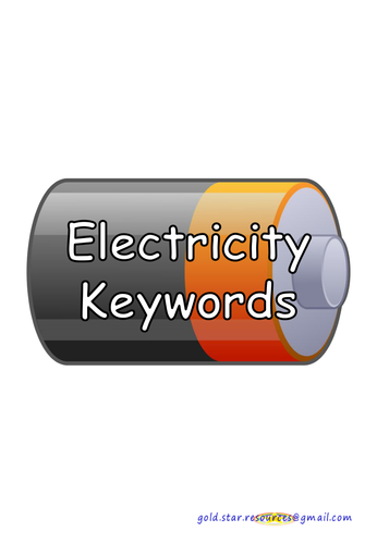 Electricity Keywords on Batteries
