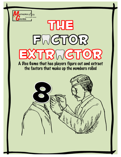 Factor Extractor - Dice Game For Factors