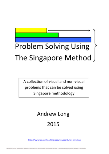 singapore problem solving