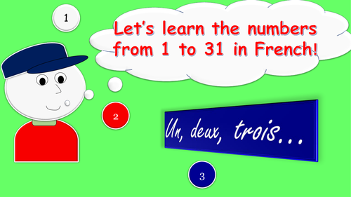 Fun activities with numbers 1 to 31/Say your birthday