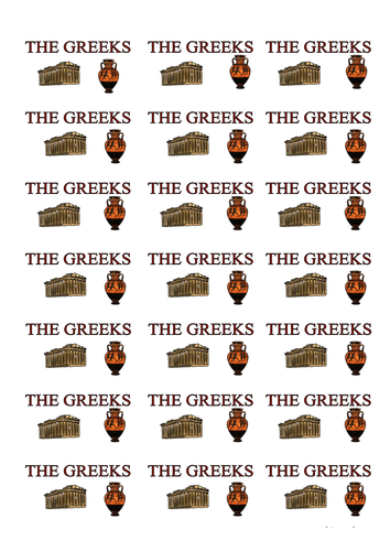 Subject Greek Topic Labels