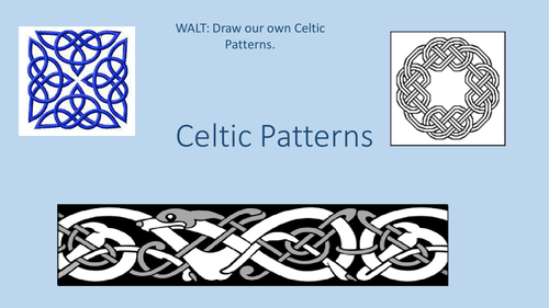 Celtic Patterns and Knots by lydiagracehills Teaching